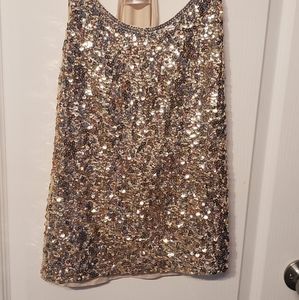 Women's Sequin Top w/ Adjustable straps